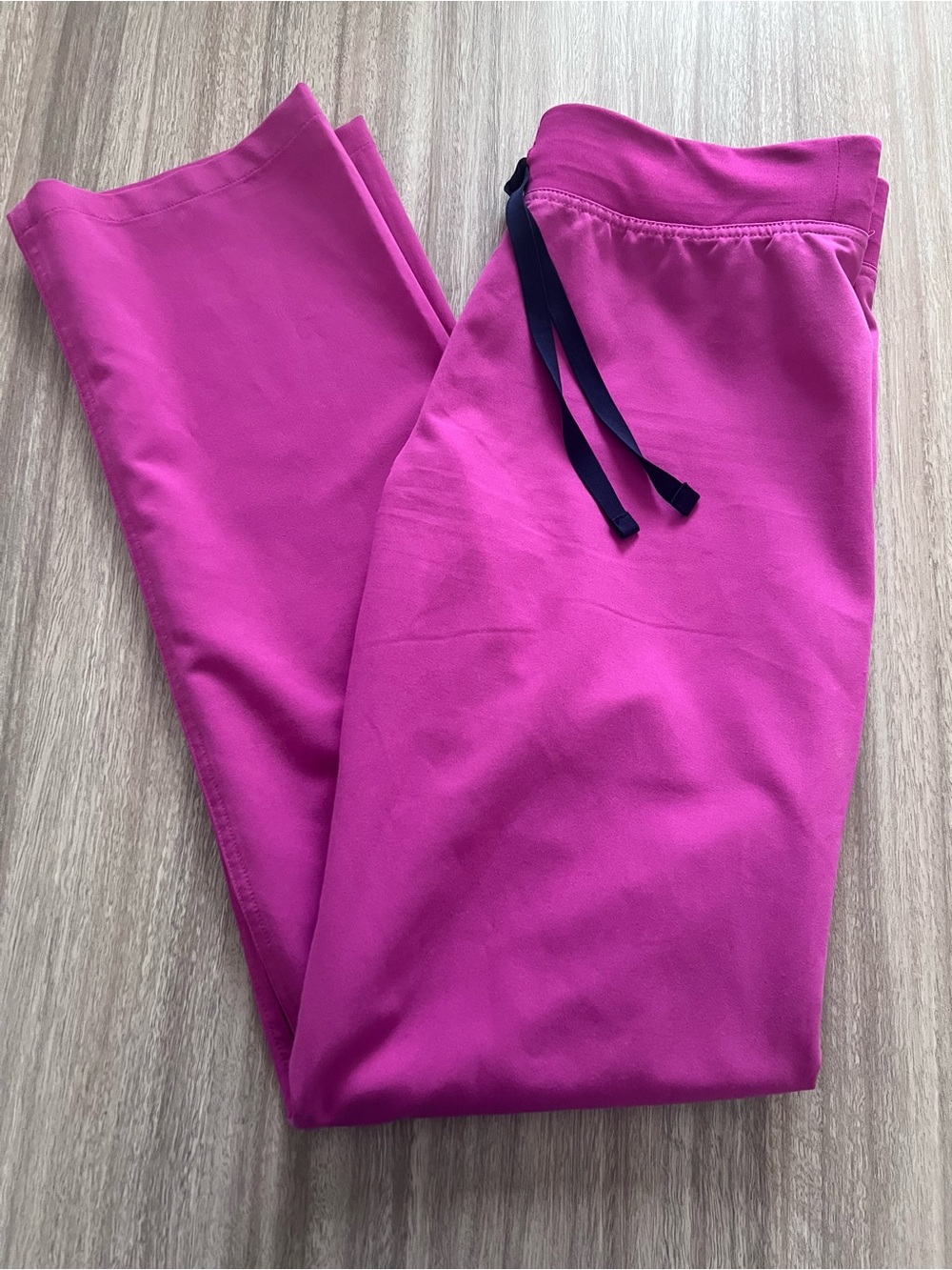 Figs Mid Rise Livingston Scrub Pants in Electric Orchid